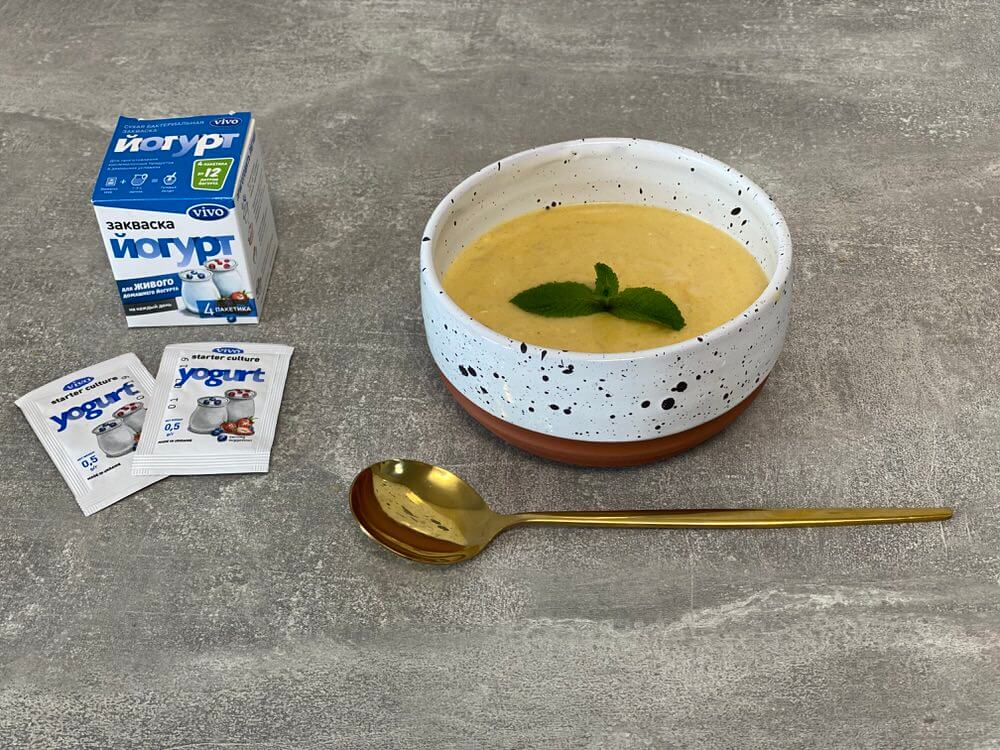 Готовий йогуртовий суп